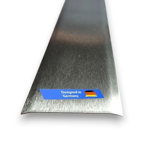 Gastro-Blechdesign Übergangsprofil, Edelstahl k240 geschliffen, 1,5 mm stark, Übergangsprofile, 2000 x 80 mm Übergangsleiste,Übergangsschiene, Höhenausgleichprofil, Türleiste Gastro-Blechdesign Übergangsprofil, Edelstahl k240 geschliffen, 1,5 mm stark, Übergangsprofile, 2000 x 80 mm Übergangsleiste,Übergangsschiene, Höhenausgleichprofil, Türleiste von gastro-blechdesign