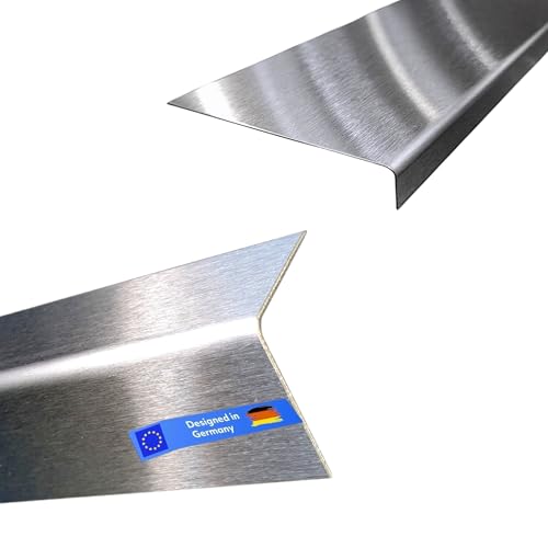 Gastro-Blechdesign Winkelprofil Edelstahl - 2,5m lang - 6x5,5cm - 0,8mm stark - K240 geschliffen V2A - Winkelblech Edelstahlwinkel -250cm 2500mm- Kantenschutz Edelstahl Winkelprofil 60x55mm Gastro-Blechdesign Winkelprofil Edelstahl - 2,5m lang - 6x5,5cm - 0,8mm stark - K240 geschliffen V2A - Winkelblech Edelstahlwinkel -250cm 2500mm- Kantenschutz Edelstahl Winkelprofil 60x55mm von gastro-blechdesign