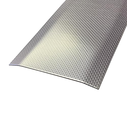 Übergangsprofil, Edelstahl Leinen, 1 mm stark, Übergangsprofile, 1250 x 140 mm Übergangsleiste,Übergangsschiene von gastro-blechdesign