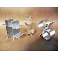 Metall Symbol Schreibtisch Dekor Handgemachtes Dollar, Pfund, Prozent Zeichen Metall Symbol Schreibtisch Dekor Handgemachtes Dollar, Pfund, Prozent Zeichen von gaugenyc