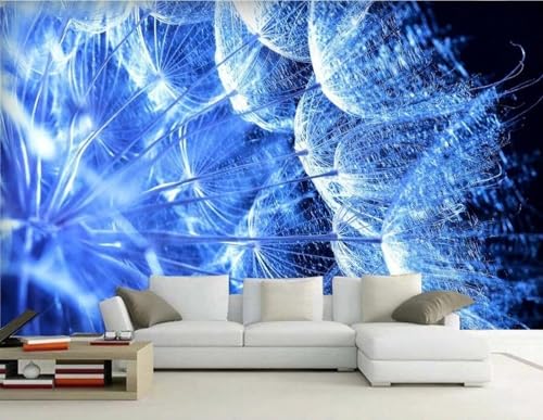 Fototapete 3d Effekt Tapete Blumen Löwenzahn Modern Natur Blau 350x250cm Wandbilder Vliestapete Seiden Wand Deko Wohnzimmer/Schlafzimmer Fototapete 3d Effekt Tapete Blumen Löwenzahn Modern Natur Blau 350x250cm Wandbilder Vliestapete Seiden Wand Deko Wohnzimmer/Schlafzimmer von gdkldfg