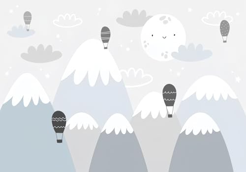 Fototapete 3d Effekt Tapete Cartoon Kinder Berge Wolken Heißluftballon Natur 200x140cm Wandbilder Vliestapete Seiden Wand Deko Wohnzimmer/Schlafzimmer Fototapete 3d Effekt Tapete Cartoon Kinder Berge Wolken Heißluftballon Natur 200x140cm Wandbilder Vliestapete Seiden Wand Deko Wohnzimmer/Schlafzimmer von gdkldfg
