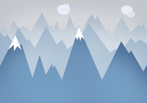 Fototapete 3d Effekt Tapete Cartoon Kinderzimmer Berge Wolken Naturlandschaft 200x140cm Wandbilder Vliestapete Seiden Wand Deko Wohnzimmer/Schlafzimmer Fototapete 3d Effekt Tapete Cartoon Kinderzimmer Berge Wolken Naturlandschaft 200x140cm Wandbilder Vliestapete Seiden Wand Deko Wohnzimmer/Schlafzimmer von gdkldfg