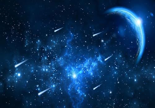 Fototapete 3d Effekt Tapete Cartoon Universum Sterne Erde Natur Blau 430x300cm Wandbilder Vliestapete Seiden Wand Deko Wohnzimmer/Schlafzimmer Fototapete 3d Effekt Tapete Cartoon Universum Sterne Erde Natur Blau 430x300cm Wandbilder Vliestapete Seiden Wand Deko Wohnzimmer/Schlafzimmer von gdkldfg
