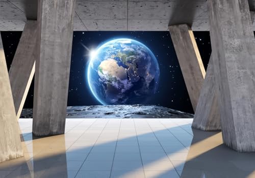 Fototapete 3d Effekt Tapete Universum Erde Sterne Geometrisch Römische Säulen 200x140cm Wandbilder Vliestapete Seiden Wand Deko Wohnzimmer/Schlafzimmer Fototapete 3d Effekt Tapete Universum Erde Sterne Geometrisch Römische Säulen 200x140cm Wandbilder Vliestapete Seiden Wand Deko Wohnzimmer/Schlafzimmer von gdkldfg