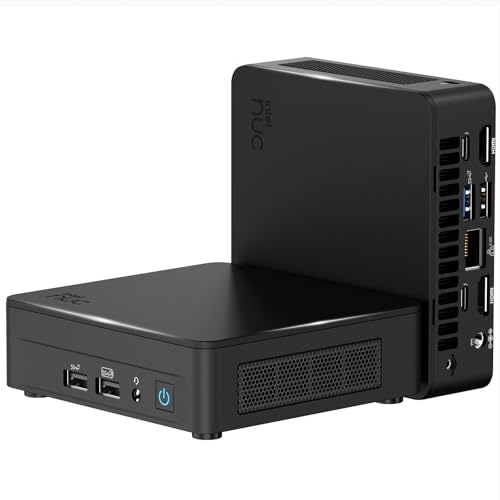 Intel NUC 13 Pro Mini PC, NUC13ANKI5 Intel Core i5-1340P (12C/16T & bis zu 4.6GHz), 16GB 3200Mhz DDR4 RAM & 512GB PCIe 4.0 NVMe SSD, Unterstützung 8K/HDR/WiFi6E/BT5.3/Windows 11 Pro/Barebone von geeknuc