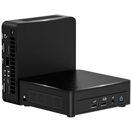 Intel NUC 13 Pro Mini-PC, NUC13ANKI7 NUC Intel Core i7-1360P (12C/16T, bis zu 5,0GHz) Mini PC, Unterstützung DDR4 RAM & PCIe 4.0 NVMe SSD, 8K/HDR/WiFi6E/BT5.3/Thunderbolt 4/Barebone von geeknuc