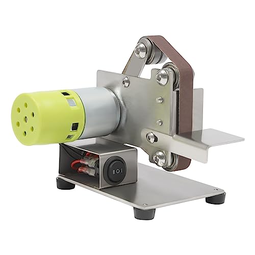 Mini Bandschleifer 150W Elektrisch Bandschleifer, 10000 U/min Band- und Tellerschleifer mit 7 Geschwindigkeiten & 10 Schleifbändern, für Holz/Metall-Schleifen und Polieren Mini Bandschleifer 150W Elektrisch Bandschleifer, 10000 U/min Band- und Tellerschleifer mit 7 Geschwindigkeiten & 10 Schleifbändern, für Holz/Metall-Schleifen und Polieren von gegeweeret