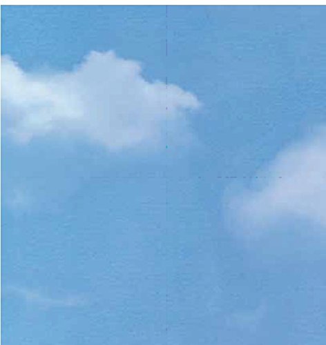 Bunte Fensterfolie Clouds Adhesive - Klebefilm Wolkenhimmel Look 0,45 m x 2 m von gekkofix