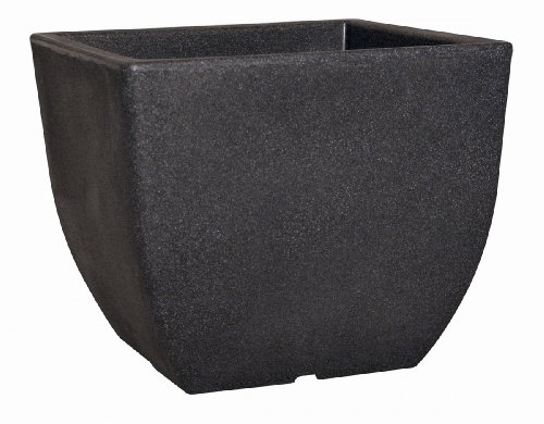 Pflanzkübel RAVENNA aus Kunststoff, Farbe:anthrazit;Durchmesser:40 cm von geli Thermo Plastic