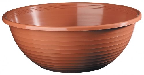 Pflanzschale 44cm rund terracotta von Geli