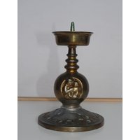 Lot Nr. 611 Alte Vintage Seltene Gemarkt Metall Made in Schweden Kirche Kerzenhalter Kerzenständer von gemcombination
