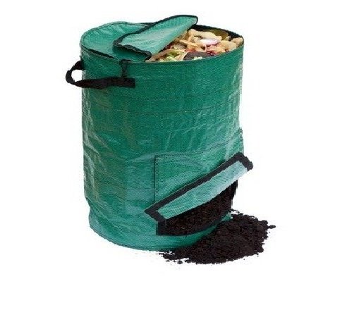 gendisc Komposter - 265 L, Grün, Polyethylen (PE), Zylindrisch, Garten von gendisc