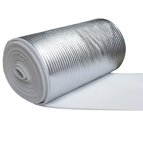 1 Rolle Heizkörper Reflektierende Wand Wärmedämmung Aluminiumfolie Thermische B1W4 0.5/0.4/0 Decorat für Zuhause 5/10M von generic