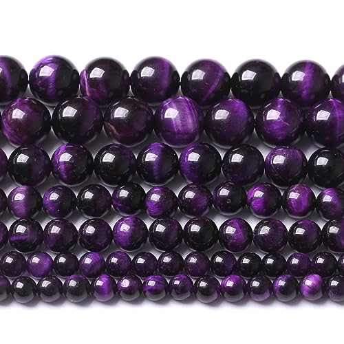 90 Stück 4 mm lila Tigerauge Steinperlen Natur Edelstein Perle Kristall Heilenergie Schmuckherstellung DIY 15 Zoll 90 Stück 4 mm lila Tigerauge Steinperlen Natur Edelstein Perle Kristall Heilenergie Schmuckherstellung DIY 15 Zoll von generic