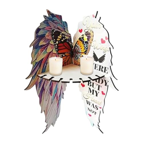Butterfly Floating Shelf – Schmetterlingsregal Holz, Eckregal Wandhalterung | Vintage Flügelregal Für Pflanzen Spielwaren Figuren, Wandaufsteller Für Dekoration Zuhause Kinderzimmer Wohnzimmer Ecke Butterfly Floating Shelf – Schmetterlingsregal Holz, Eckregal Wandhalterung | Vintage Flügelregal Für Pflanzen Spielwaren Figuren, Wandaufsteller Für Dekoration Zuhause Kinderzimmer Wohnzimmer Ecke von generic