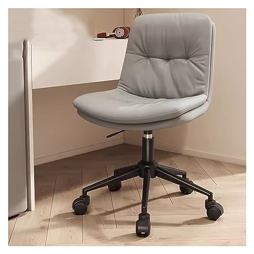 Chefsessel, Verstellbarer Drehstuhl, Schreibtischstuhl – gepolstertes Leder mit Rollen, Computer-Arbeitsstuhl für Wohnzimmer, Schlafzimmer, Schminkraum – ergonomischer Komfort von generic