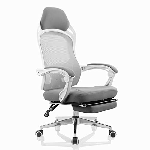 Chefsessel, ergonomisch, Netzstoff, mit Kopfstütze, Verstellbarer Drehstuhl, Gaming-Stuhl, Bequeme Unterstützung für sitzende Tätigkeiten, Verstellbarer Chefsessel mit Hebefunktion, in & Gra Chefsessel, ergonomisch, Netzstoff, mit Kopfstütze, Verstellbarer Drehstuhl, Gaming-Stuhl, Bequeme Unterstützung für sitzende Tätigkeiten, Verstellbarer Chefsessel mit Hebefunktion, in & Gra von generic