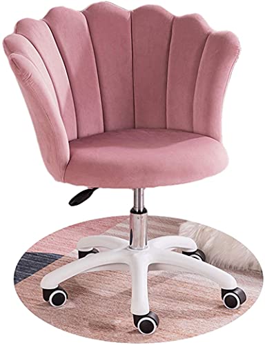 Chefsessel, ergonomischer, dunkelrosa Samt-Drehstuhl, Computerstuhl mit blütenblattumwickelter Polstersitzfläche, stilvoller Schreibtischstuhl für Zuhause und das Büro Chefsessel, ergonomischer, dunkelrosa Samt-Drehstuhl, Computerstuhl mit blütenblattumwickelter Polstersitzfläche, stilvoller Schreibtischstuhl für Zuhause und das Büro von generic