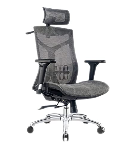 Chefsessel, ergonomischer Computer-Schreibtischstuhl mit Lordosenstütze, bequemer Drehstuhl für Zuhause und Gaming, höhenverstellbar, Schwarz Chefsessel, ergonomischer Computer-Schreibtischstuhl mit Lordosenstütze, bequemer Drehstuhl für Zuhause und Gaming, höhenverstellbar, Schwarz von generic