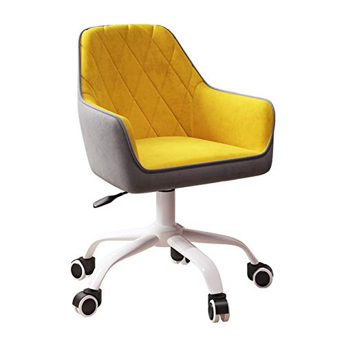 Chefsessel, ergonomischer Drehstuhl aus Samt mit Lordosenstütze für das Homeoffice, mittlere Rückenlehne, maximale Tragkraft 150 kg von generic