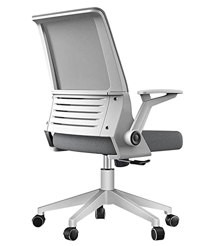 Chefsessel, ergonomischer Netz-Computerstuhl für das Homeoffice – Verstellbarer Drehstuhl mit Armlehnen, Komfortables Design für Mitarbeiter und Grau Chefsessel, ergonomischer Netz-Computerstuhl für das Homeoffice – Verstellbarer Drehstuhl mit Armlehnen, Komfortables Design für Mitarbeiter und Grau von generic