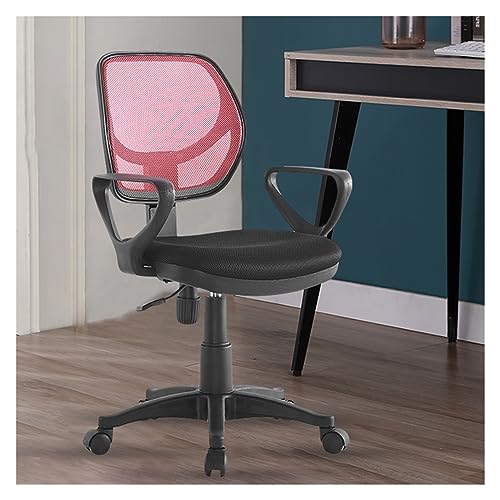 Chefsessel, ergonomischer Netzstoff mit Lordosenstütze, drehbarer Schreibtischstuhl mit Rollen für Erwachsene, moderner Stuhl mit mittlerer Rückenlehne für Zuhause und Büro, süßes Design für Chefsessel, ergonomischer Netzstoff mit Lordosenstütze, drehbarer Schreibtischstuhl mit Rollen für Erwachsene, moderner Stuhl mit mittlerer Rückenlehne für Zuhause und Büro, süßes Design für von generic