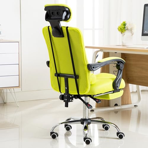 Chefsessel, ergonomischer Premium-Gaming-Schreibtisch mit Wippfunktion, Verstellbarer Kopfstütze und dickem 3D-Kissen für ultimativen Komfort, perfektes PC-Setup für Gamer und Home-Office-AR von generic