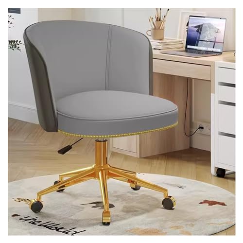 Chefsessel, moderner, bequemer Schreibtischstuhl aus Leder mit Rollen – Drehstuhl mit mittlerer Rückenlehne für Homeoffice, Wohnzimmer und Schlafzimmer – ergonomischer Computer-Arbeitsstuhl Chefsessel, moderner, bequemer Schreibtischstuhl aus Leder mit Rollen – Drehstuhl mit mittlerer Rückenlehne für Homeoffice, Wohnzimmer und Schlafzimmer – ergonomischer Computer-Arbeitsstuhl von generic
