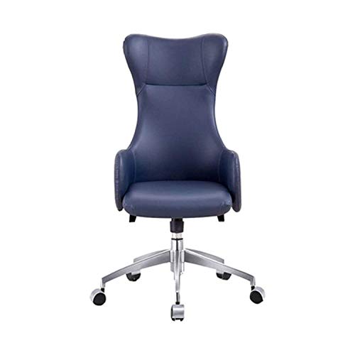 Chefsessel Ergonomischer Drehstuhl für den Schreibtisch mit Einstellbarer Höhe, drehbarer Lounge-Sessel für Zuhause und das Büro, bequemer Computerhocker für den ganztägigen Gebrauch von generic