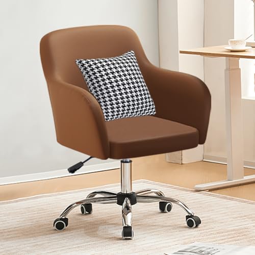 Chefsessel aus Leder – ergonomischer Drehstuhl für Computer, atmungsaktiv und bequem, für den Einsatz zu Hause oder im Büro von generic