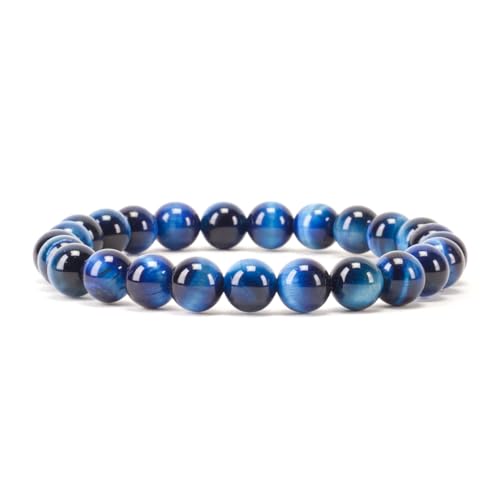 Cherry Tree Collection – Kleine, mittlere und große Größen – Edelsteinperlenarmbänder für Damen und Herren – 8 mm runde Perlen von generic
