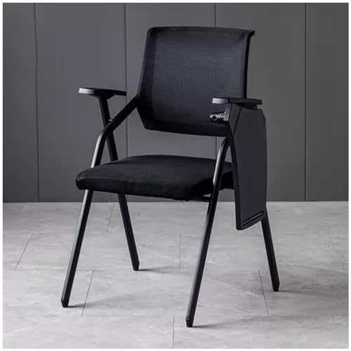 Ergonomischer Bürostuhl für Führungskräfte, zusammenklappbar, atmungsaktiver Konferenzstuhl, Leichter Konferenzstuhl mit breiter Sitzfläche, für Homeoffice und Schulungen, tragbares Design f von generic