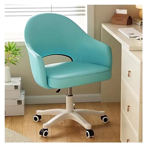 Ergonomischer Chefsessel - Verstellbarer Drehstuhl mit Kunstlederpolsterung, Rollen und hoher Rückenlehne - Moderner Computer-Arbeitsstuhl für eine Tragkraft von 136 kg von generic