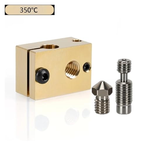 MK3/MK3S V6 3D-Druck J-Kopf Hotend Direct Hot End, for 1,75 mm Filament for Titan Extruder 0,4 mm Düse 3D-Drucker Teile Prusa i3 (Color : TypeD 350, Size von generic