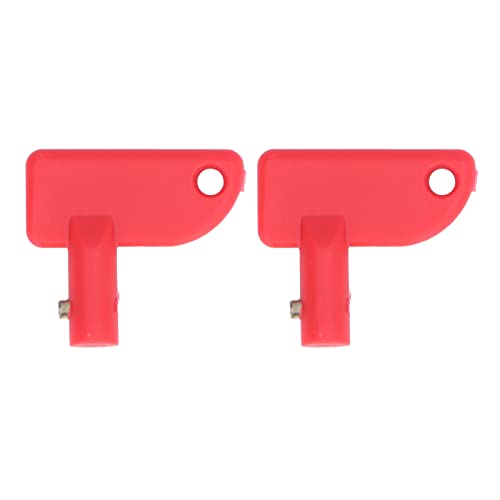 Mini -Batterie -Trennung Isolator Red 2pcs Key Switch Boat Marine Car Truck Rugged Lobable Safe zu bedienen Mini -Batterie -Trennung Isolator Red 2pcs Key Switch Boat Marine Car Truck Rugged Lobable Safe zu bedienen von generic