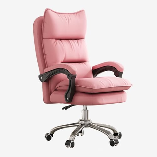 Professioneller ergonomischer Bürostuhl für große und hohe Personen mit Rollen für Erwachsene. Höhenverstellbarer Schreibtischstuhl mit Dicker Armlehne und bequemer Sitzfläche. Ideal zum SPI von generic