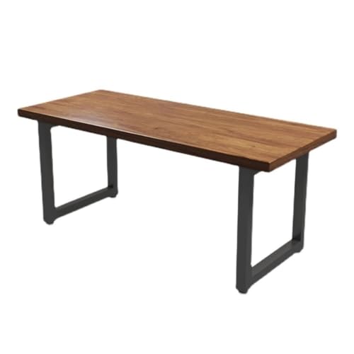 Schreibtisch aus Holz,einfacher moderner Bürotisch, Konferenztisch, Schreibtischdicke 5 cm, (140 x 70 x 75 cm) von generic
