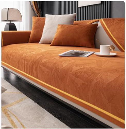 Sofa überzug Waschbar rutschfeste Sofabezug Couchschoner Couch Bezüge Überwurfdecke Sofa Bezug L Form Möbelschutz(Style4,90x240cm) von generic