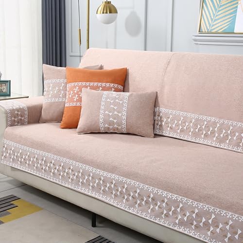Sofabezug Anti Rutsch Ecksofa L Form Sofaüberwurf Hund Katze Überwurf Hundedecke Sofa Schutzdecke(Style10,110x160cm) von generic
