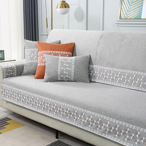 Sofabezug Anti Rutsch Ecksofa L Form Sofaüberwurf Hund Katze Überwurf Hundedecke Sofa Schutzdecke(Style12,110x160cm) von generic