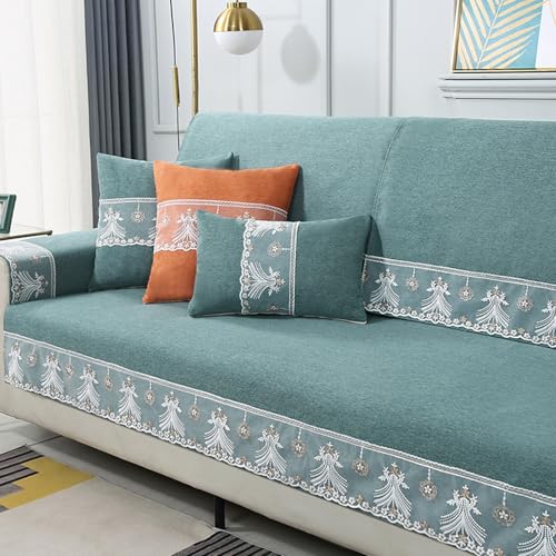 Sofabezug Anti Rutsch Ecksofa L Form Sofaüberwurf Hund Katze Überwurf Hundedecke Sofa Schutzdecke(Style13,90x80cm) von generic