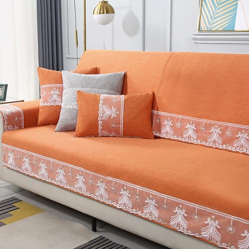 Sofabezug Anti Rutsch Ecksofa L Form Sofaüberwurf Hund Katze Überwurf Hundedecke Sofa Schutzdecke(Style15,45x45cm) von generic
