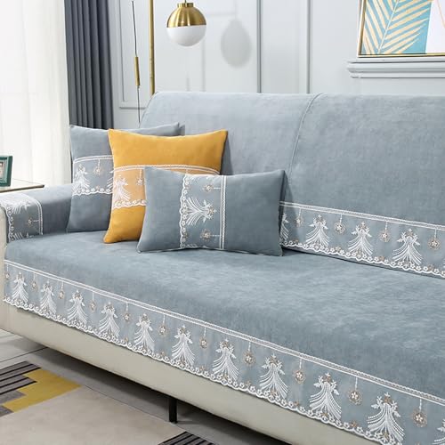 Sofabezug Anti Rutsch Ecksofa L Form Sofaüberwurf Hund Katze Überwurf Hundedecke Sofa Schutzdecke(Style6,70x150cm) von generic
