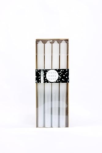 Stabkerze Weiß Silber Verlauf Kerze 4er Set Weihnachten Deko Geschenk Raumdekoration Weihnachtsbeleuchtung Weihnachtsdekoration 42h Brenndauer x-mas Stabkerze Weiß Silber Verlauf Kerze 4er Set Weihnachten Deko Geschenk Raumdekoration Weihnachtsbeleuchtung Weihnachtsdekoration 42h Brenndauer x-mas von generic