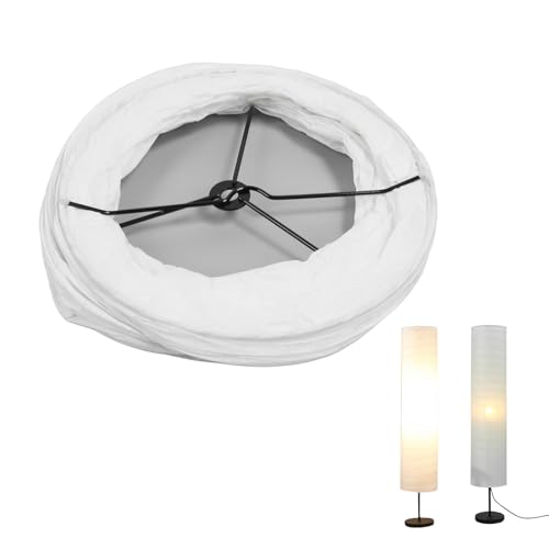 Stehlampenschirm aus Reispapier 94 cm 37 Zoll Reispapier Lampenabdeckung für Wohnzimmer Schlafzimmer Moderne Stehlampe Abdeckung von generic
