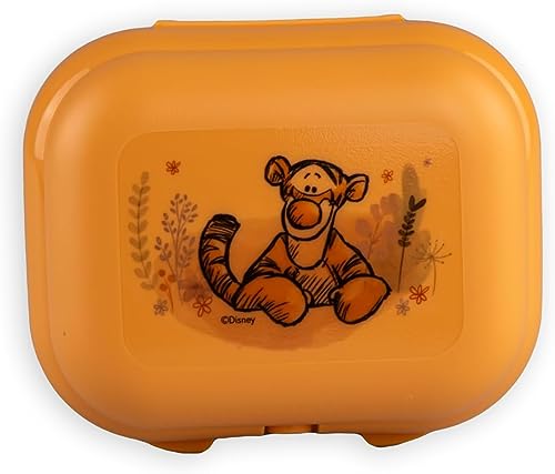 Tupperware To Go Mini-Twin orange Winnie Pooh Tigger Tiger Größe 1 Brotdose Twin Schule Kindergarten von generic