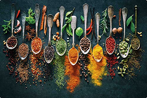 Blechschild 20x30cm gewölbt Foto Gewürze Pfeffer Curry Küche Kräuter Deko Geschenk Schild Blechschild 20x30cm gewölbt Foto Gewürze Pfeffer Curry Küche Kräuter Deko Geschenk Schild von generisch