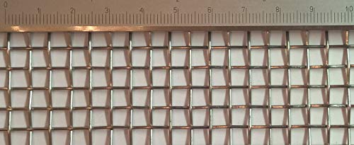 Filterbau Edelstahl Drahtgewebe mit 5 mm Maschenweite, 1 mm Drahtstärke. 1m x 50cm Filterbau Edelstahl Drahtgewebe mit 5 mm Maschenweite, 1 mm Drahtstärke. 1m x 50cm von generisch