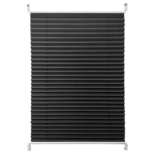 Klemmfix Plissee Uni anthrazit, glatter Stoff, ohne Bohren oder Schrauben, inkl. Klemmträger Breite: 75 x 220 cm Farbe: anthrazit Klemmfix Plissee Uni anthrazit, glatter Stoff, ohne Bohren oder Schrauben, inkl. Klemmträger Breite: 75 x 220 cm Farbe: anthrazit von generisch